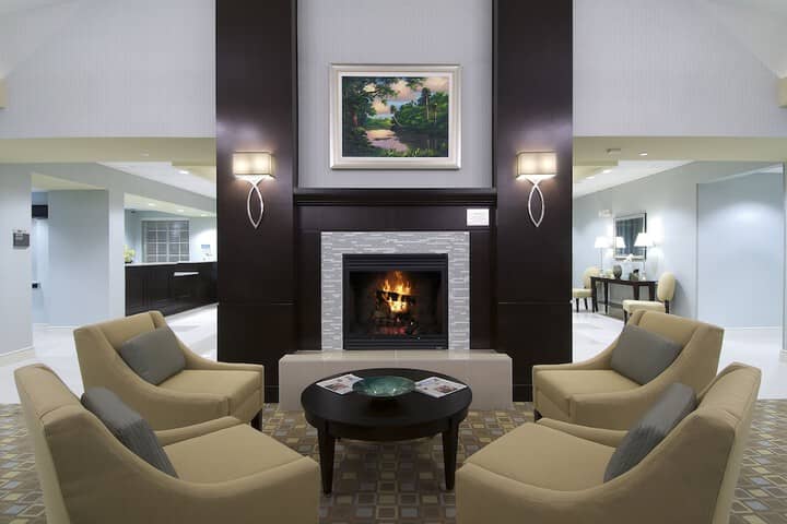Lobby sitting area