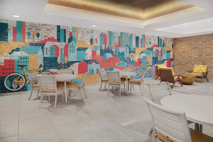 Breakfast area